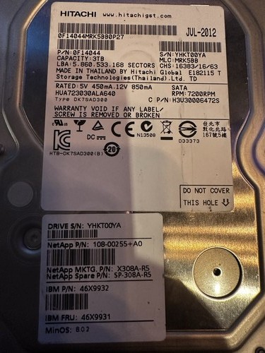 Hitachi ultrastar 7k3000 tb - 7k3000, 3