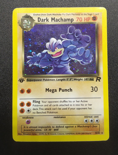 Dark machamp holo - holo, team