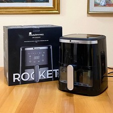 Masterpro Rocket 420 Friggitrice Ad Aria 4.2L Nero LED Touch Control 8 Programmi