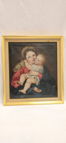 Dipinto olio barocco del - , 1700