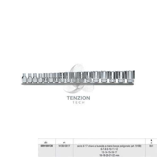 Set chiavi bussola bocca - a,