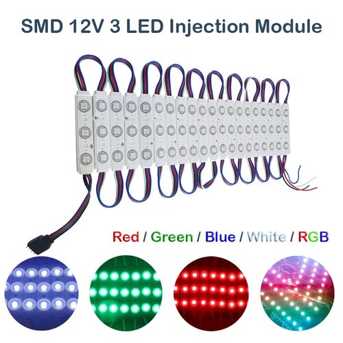 100pz modulo led iniezione - modulo,