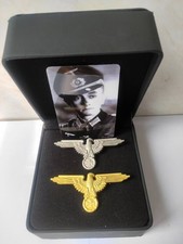 1 set medaglia aquila esercito tedesco distintivo croce di ferro tedesca con scatola riproduzione