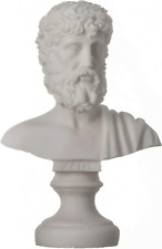 Zeus Dio Greco Del Cielo Testa Di Busto Greco Romano Scultura Statua in Alabastr