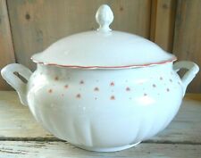 RICHARD GINORI PORCELLANA  ZUPPIERA CUORI ROSSI 