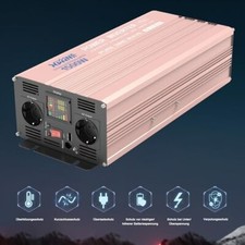 Inverter onda sinusoidale pura 1000W 12V a AC 220/230V