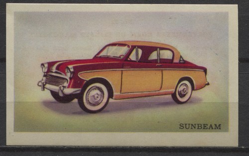 Sunbeam rapier 1956 cartolina - sunbeam,