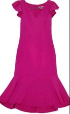 Eva Mendes Fit And Flare Midi