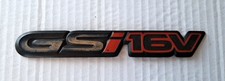 OPEL  Astra GSI  Emblema GSI 16V   ORIGINALE  RARISSIMO !!
