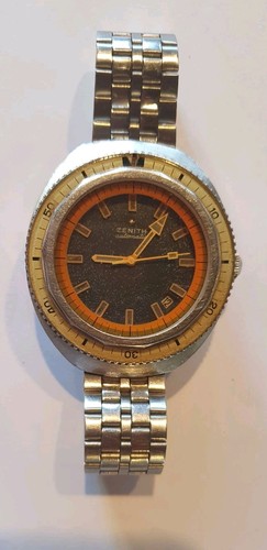 Zenith automatic a3637 diver - zenith,