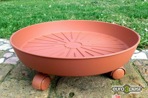 Sottovaso euro3plast plastica - sottovaso,