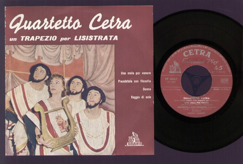 Quartetto cetra un trapezio - cetra,