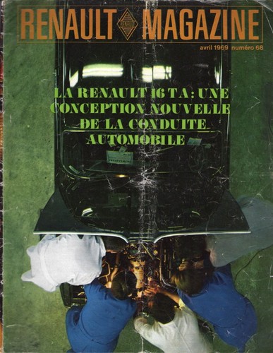 Renault magazine 1969 - renault, 68