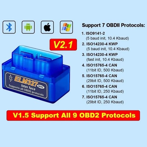 Elm327 obd2 code reader - obd2,