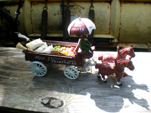 Carrello ombrello vintage - carrello,