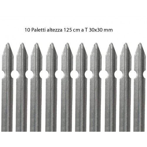 Paletti per recinzione - 10,