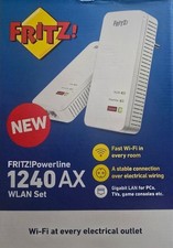AVM Powerline Set FRITZ!Powerline 1240 AX 1200 Mbit/s Wi-Fi Bianco