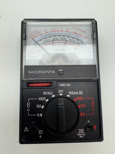 Multimetro analogico vintage