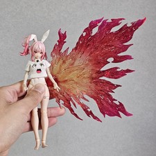 1/12 Red Blood Wing Flame pezzo effetto speciale Mecha Girl Body prop (no figure)