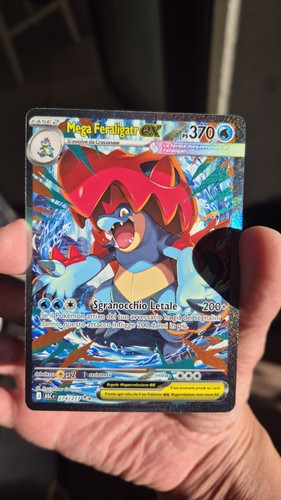 Carta pokemon mega feraligatr - pokemon,