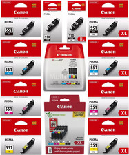 Cartuccia inchiostro originale Canon PGI-550 CLI-551 XL PIXMA IP MX MG 8750 7250