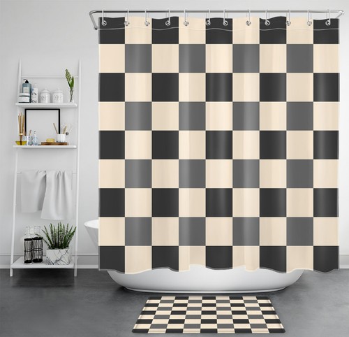 Black and grey - and, geometric