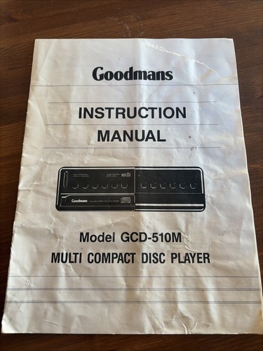 Goodmans gdc 510m lettore - goodmans,