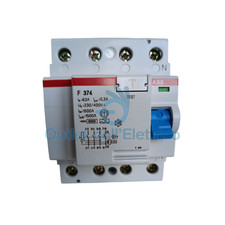 ABB EY 636 3 F374 INTERRUTTORE DIFFERENZIALE PURO 4P 63A 0,3A