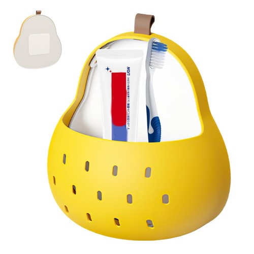 Portaspazzolino denti pera - da,