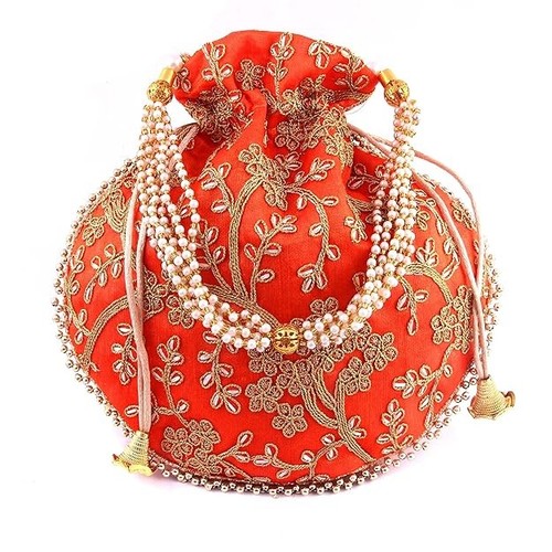 Borsa potli artigianale con - borsa,