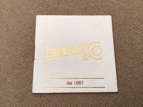 Libretto booklet eberhard - booklet,