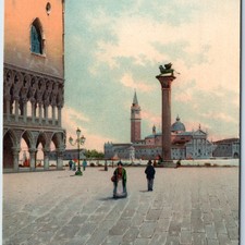 c1900s Venice, Italy Piazzetta