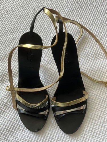 Sandali donna fendi pelle - fendi, in