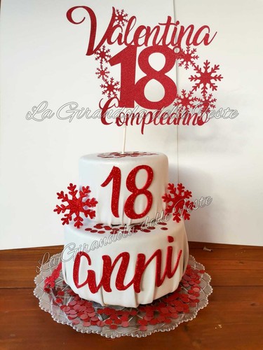 Torta finta per - torta, compleanno