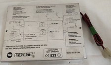 Microset 900 MHz Preamplificatore Ponte Radio bt20 om non testato, potrebbe funz