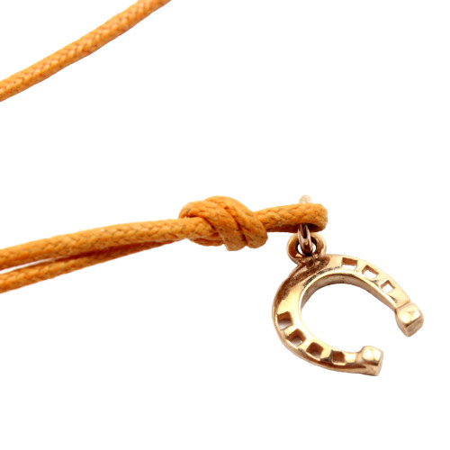 Collana con ciondolo pomellato - con,