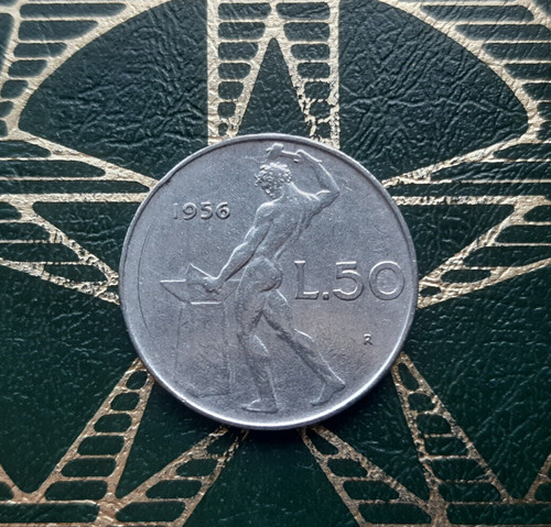 Lire 1956 vulcano - ($),
