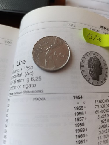 Moneta lire del 1978 - moneta,