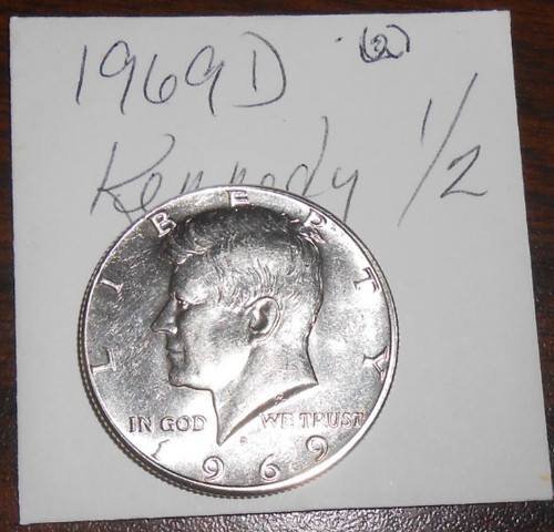 1969 kennedy half 2 - kennedy, #2
