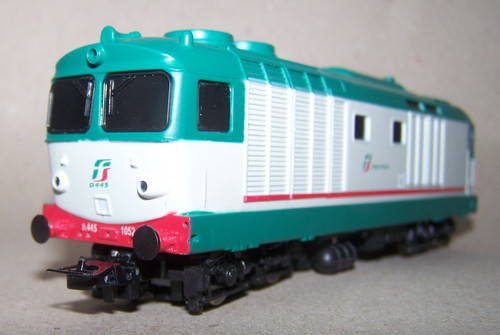 Locomotiva rivarossi 445 - locomotiva,