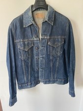 Levis Giubbotto Jeans Anni 70