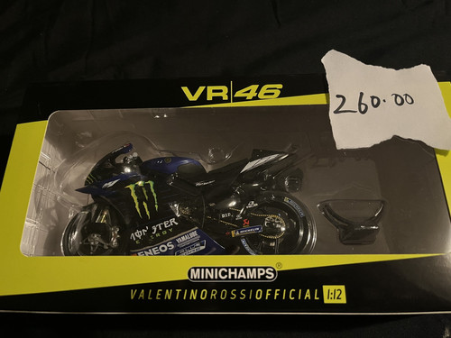 Moto minichamps valentino - 1/12,