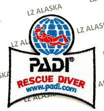 RECUE DIVER PATCH PADI