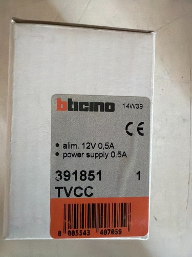 Bticino alimentatore 12v - alimentatore,