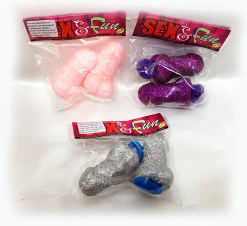 Elastici mollette sexy glitter - elastici,