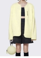 Giacca pile giallo RAINS