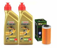 KIT/TAGLIANDO HUSQVARNA TE/449 2011/2014 CASTROL POWER 1 10W40 FILTRO OLIO MOTO