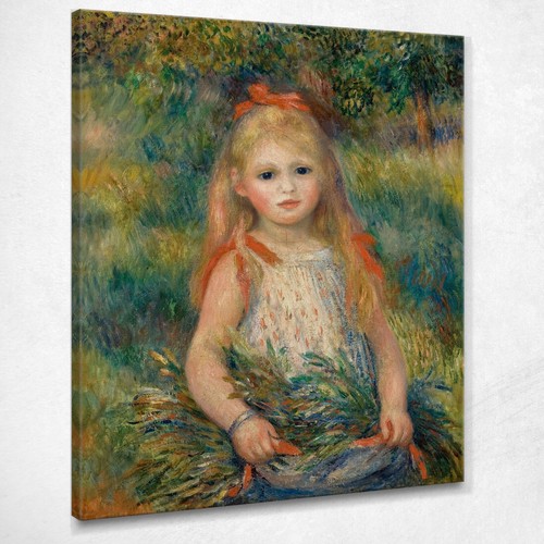 Ragazza con fiori 1888 - ragazza,