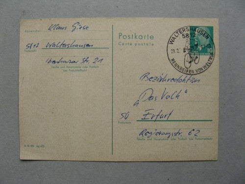 Germania ddr 1967 - germania,