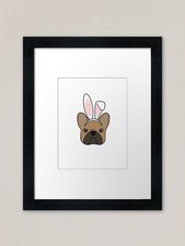 Poster Pasqua Bulldog francese